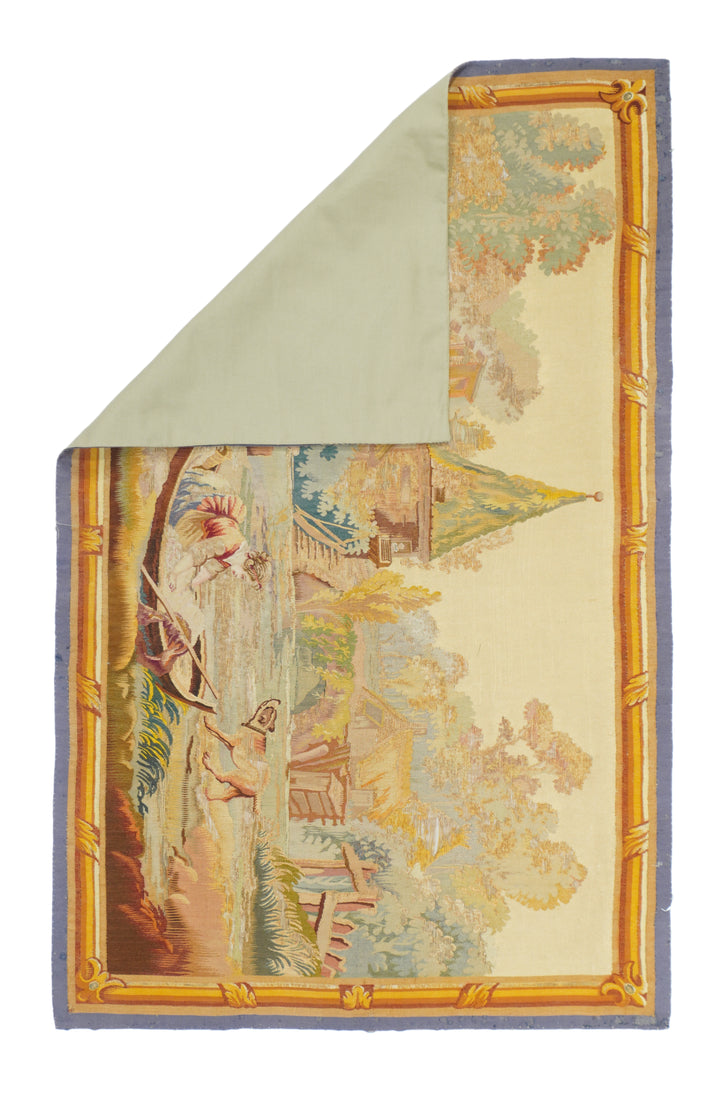 Antique French Tapestry 2'6'' x 4'0''