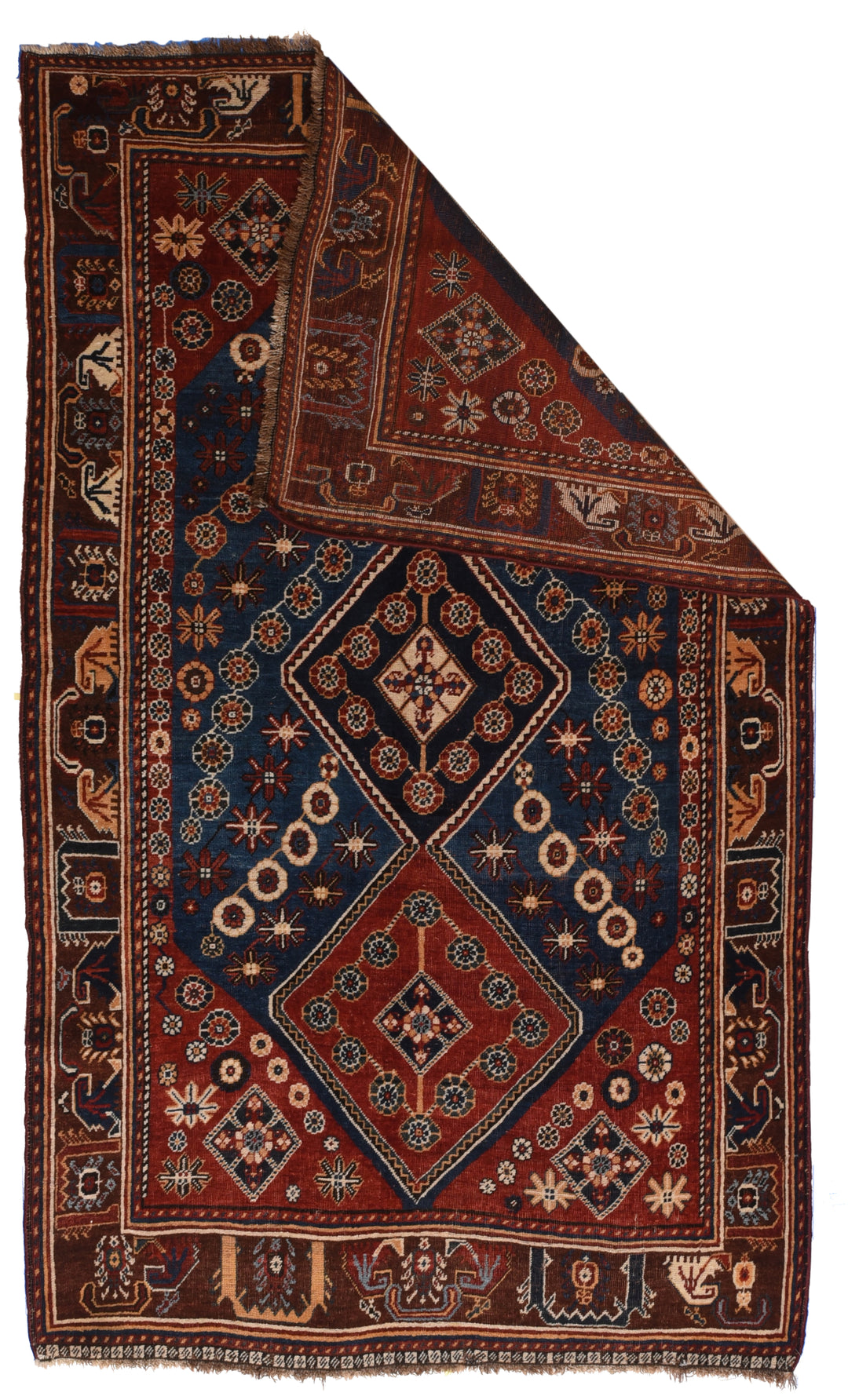 Antique Qashqai Rug 4'1'' x 6'10''