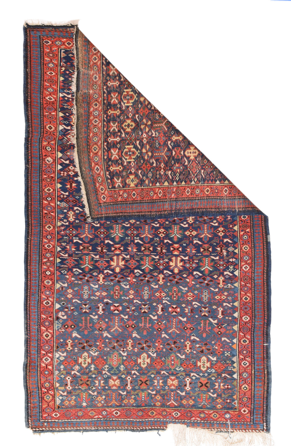 Antique Shirvan-Kuba Rug 3'6'' x 5'5''