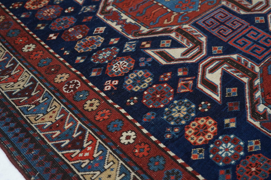 Antique Shirvan Rug 3'6'' x 5'5''