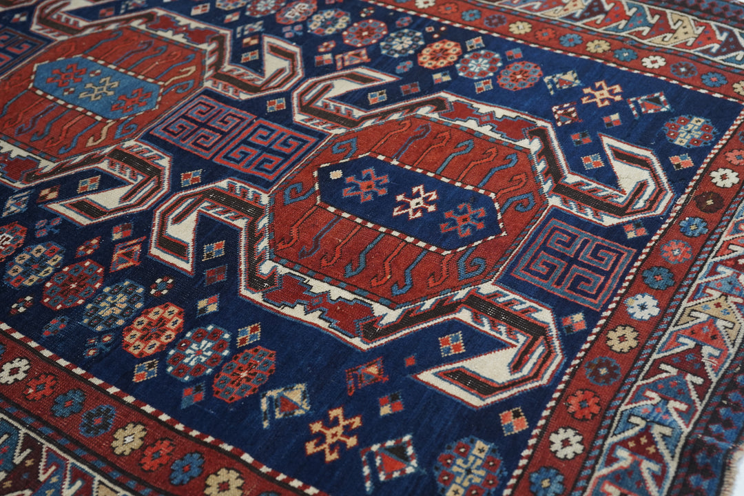 Antique Shirvan Rug 3'6'' x 5'5''