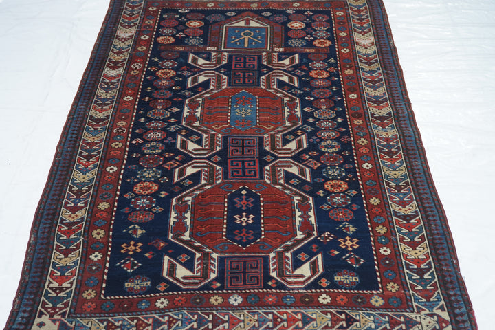 Antique Shirvan Rug 3'6'' x 5'5''