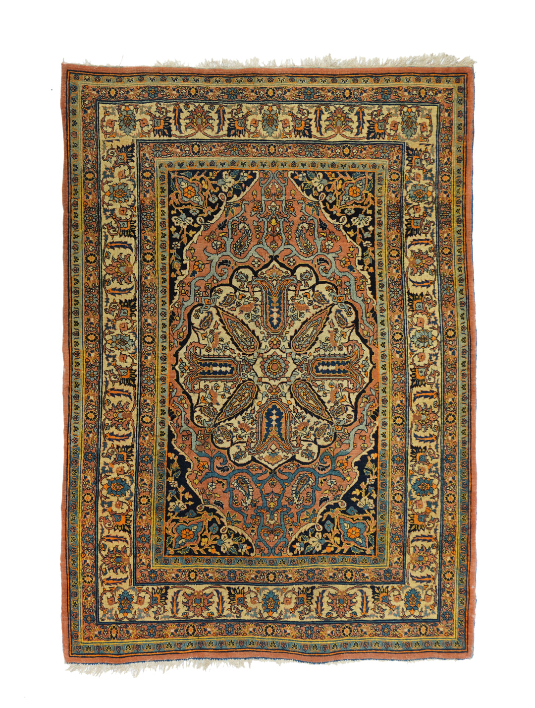 Antique Haji Jalili Tabriz Rug 4'4'' x 6'3''