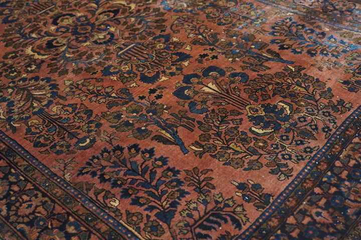 Antique Sarouk Rug 4'0'' x 7'6''