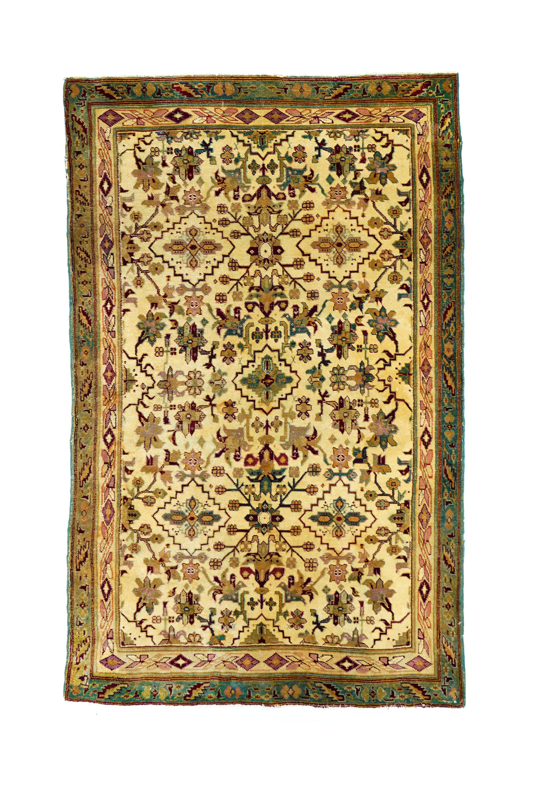 Antique Agra Rug 4'0" x 6'9''