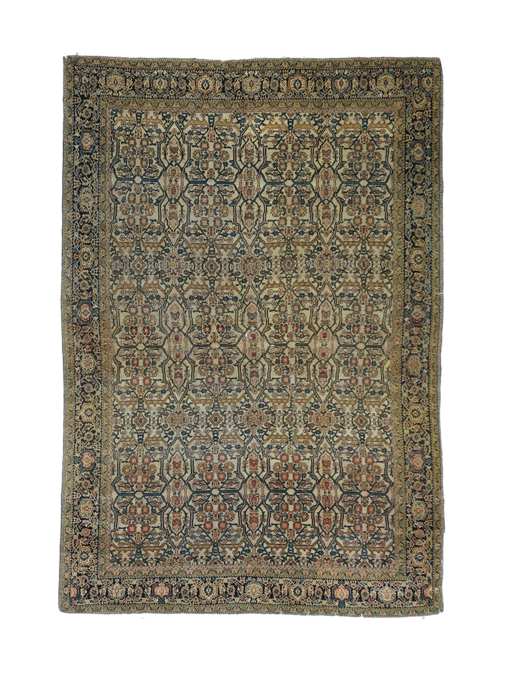 Antique Farahan Sarouk Rug 4'3'' x 6'7''