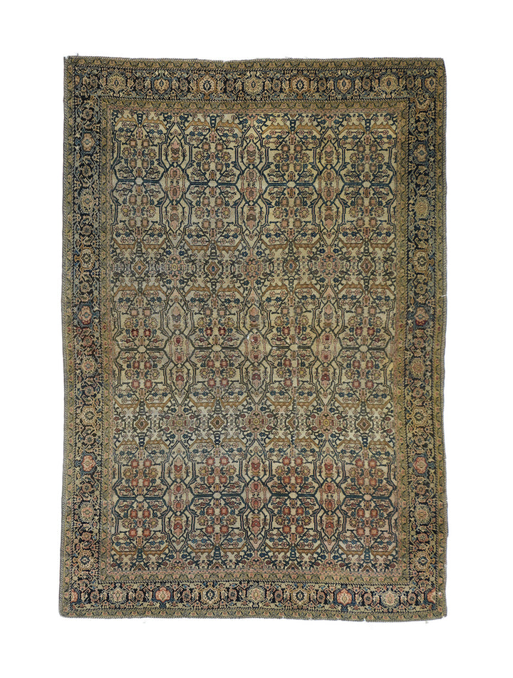 Antique Farahan Sarouk Rug 4'3'' x 6'7''