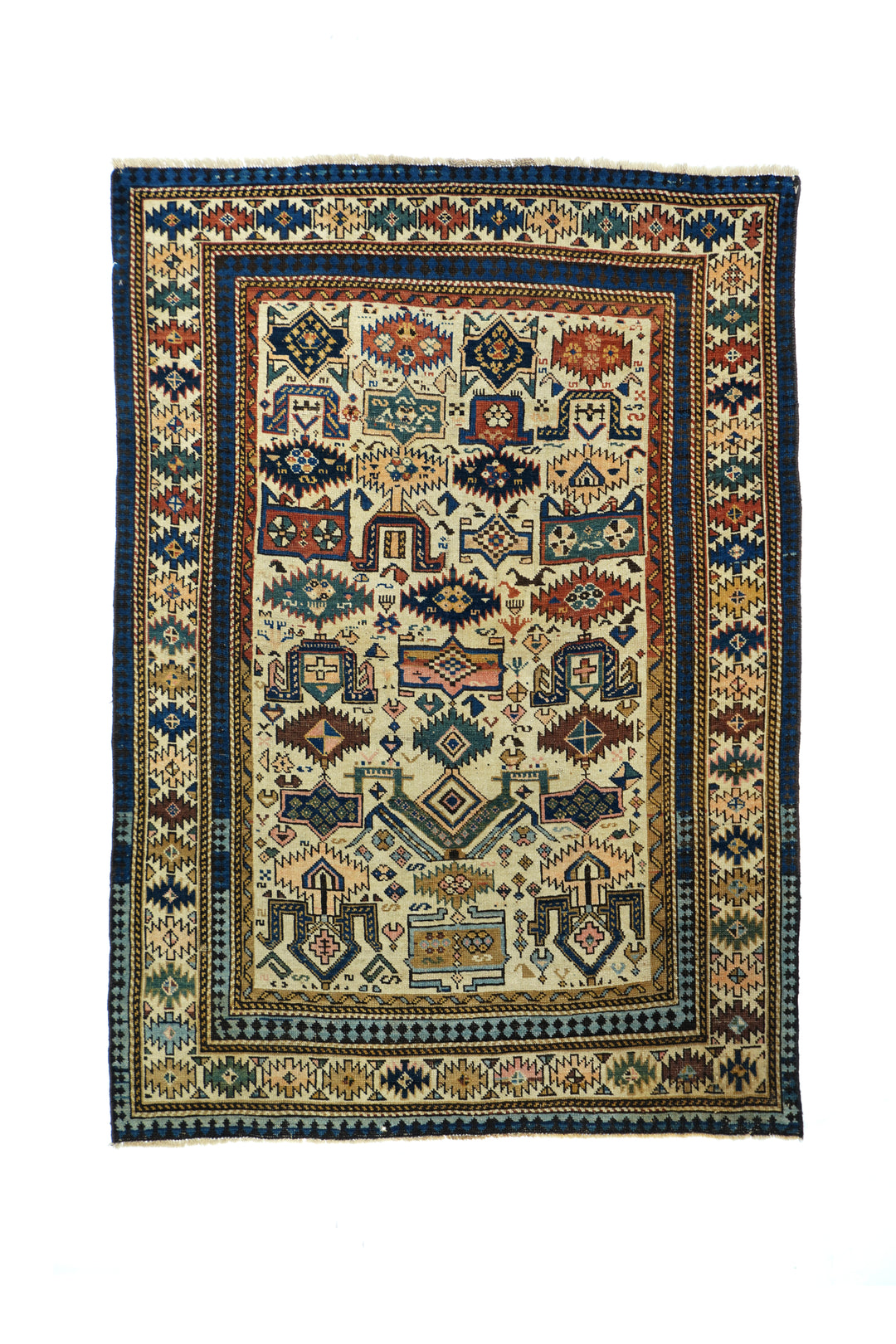 Antique Zeikor Rug 4'0" x 5'5''