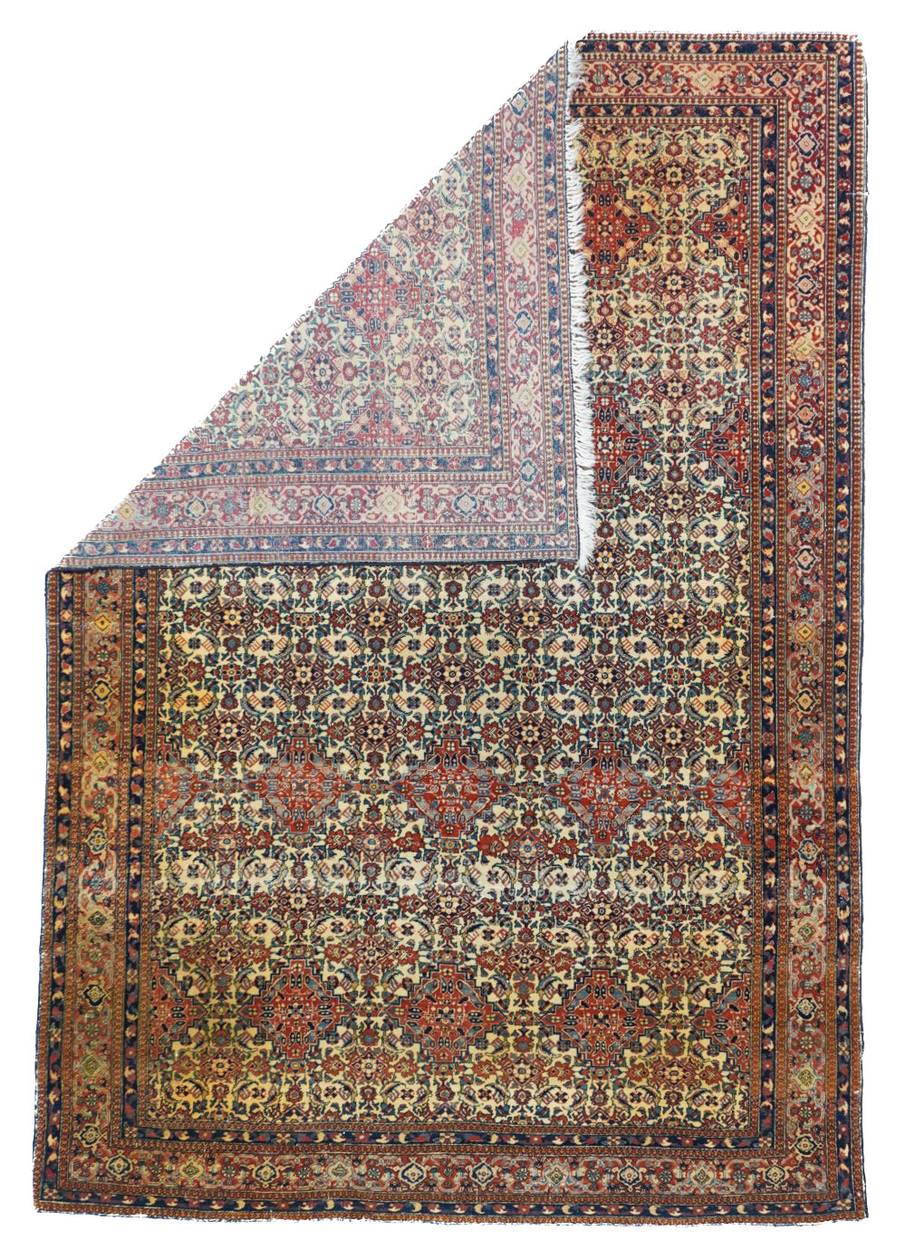 Antique Tabriz Rug 4'8'' x 6'9''