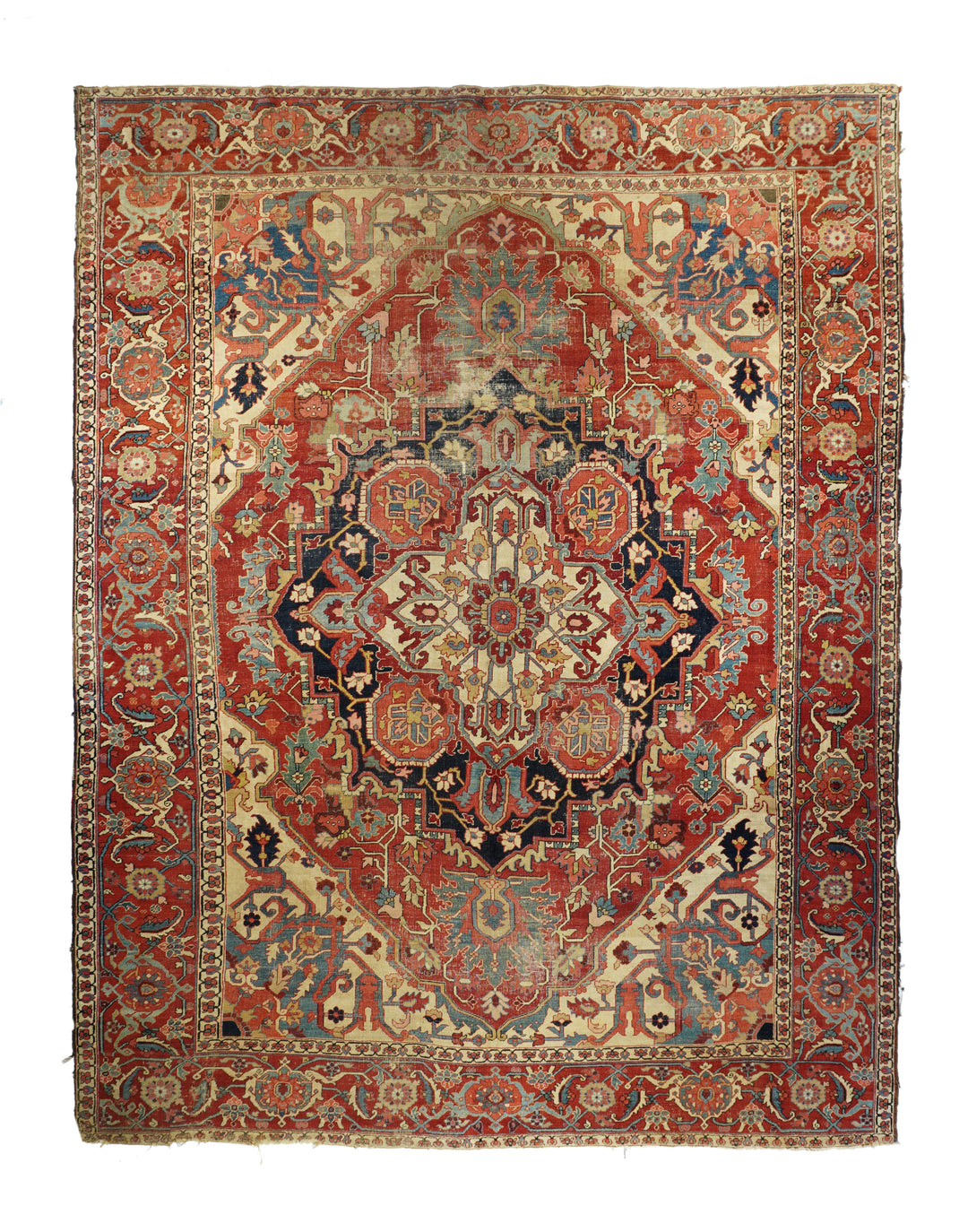 Antique Persian Serapi Rug 9’7” x 12’4”