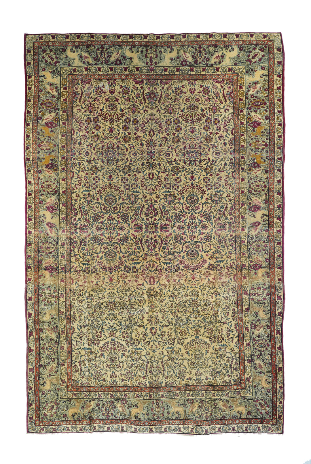 Antique Tehran Rug 6'6'' x 10'0''