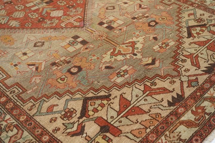 Antique Serapi Rug 4'7'' x 7'11''