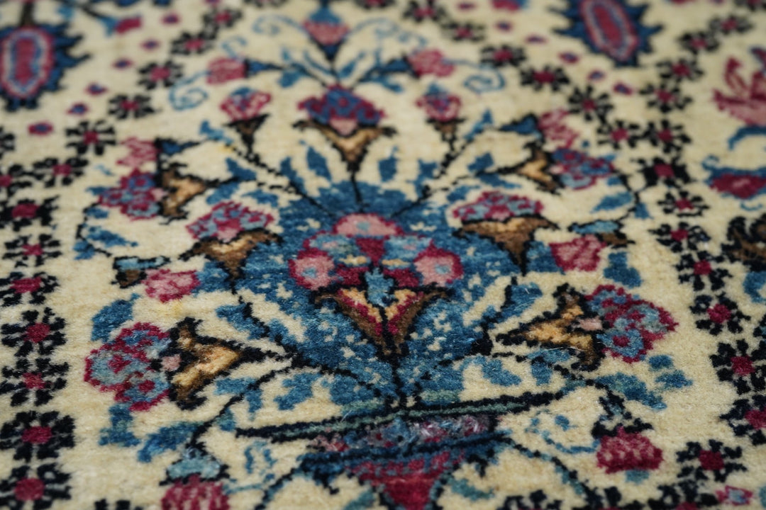 Antique Persian Tehran Rug 4'3'' x 6'9''