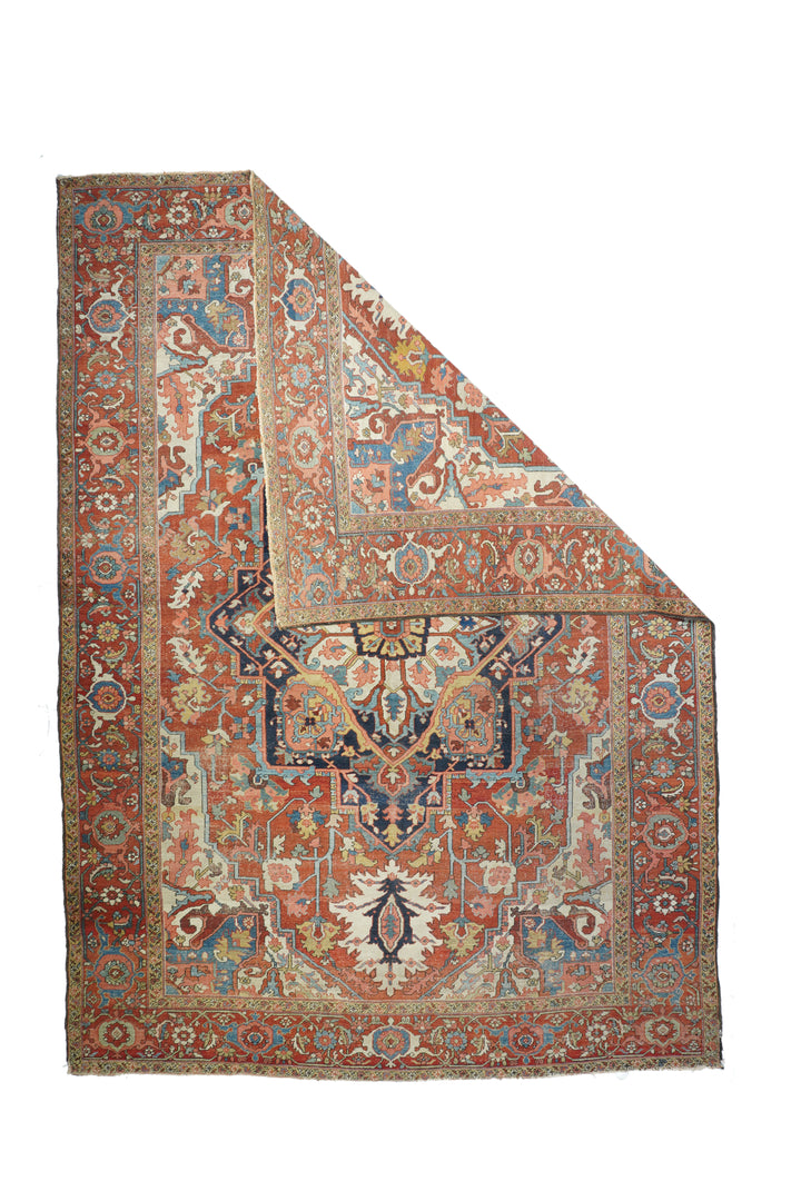 Antique Serapi Rug 9'9'' x 13'6''