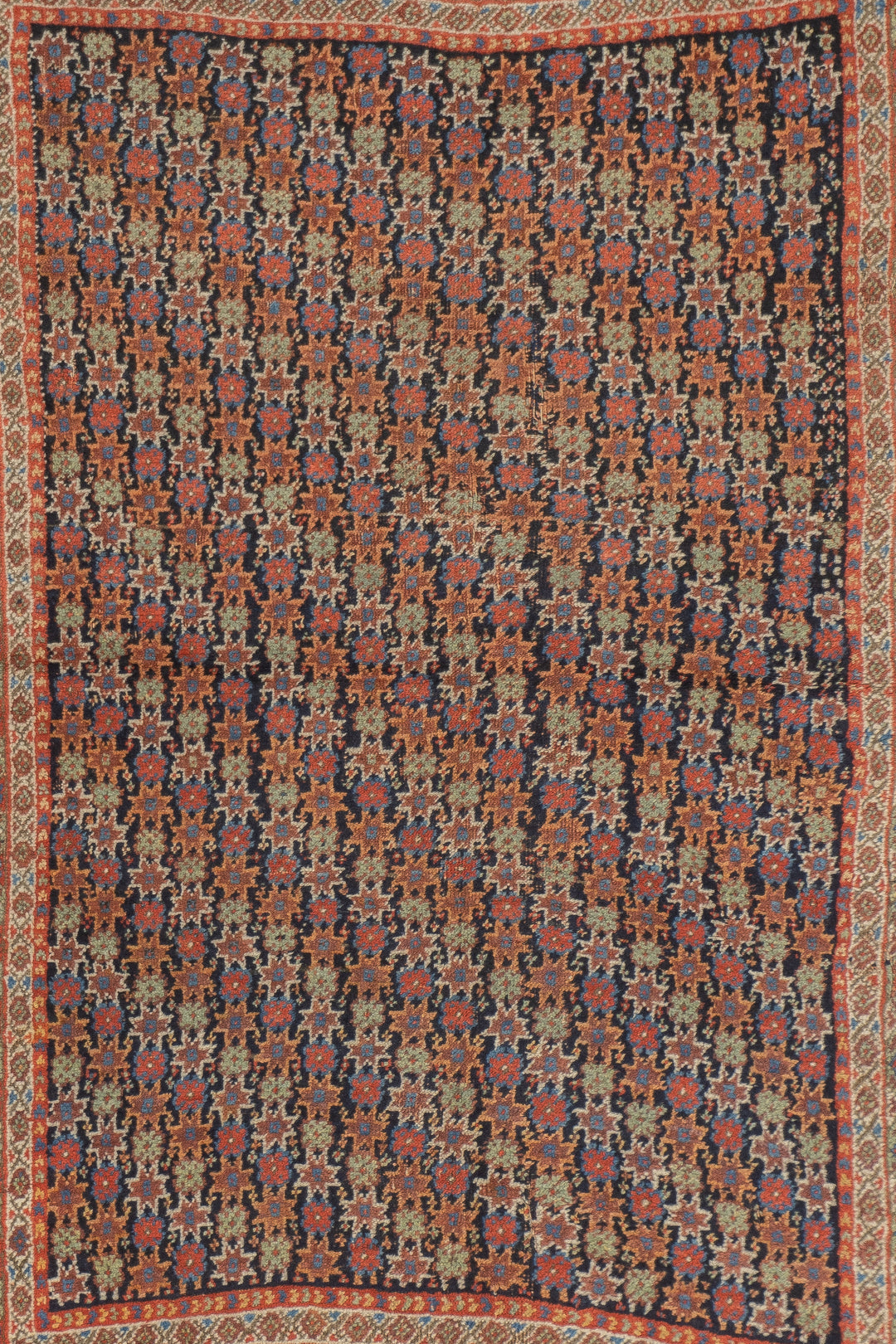 Antique Persian Afshar Area Rug 3'11" x 5'8"