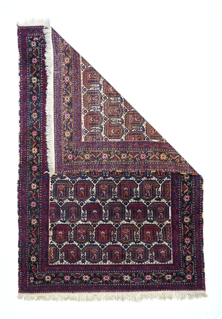 Antique Afshar Rug 4'7'' x 6'9''