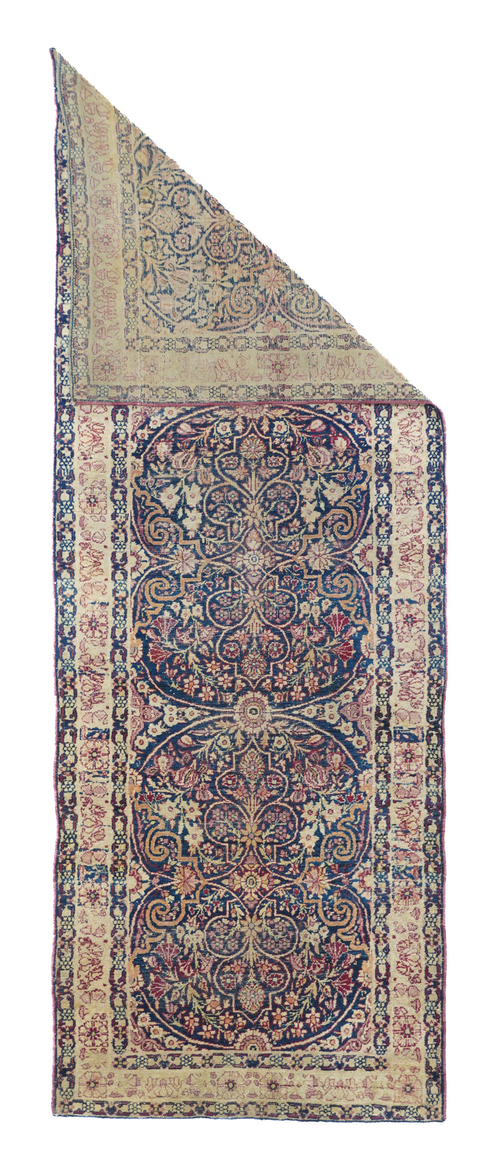 Antique Kerman Rug 2'6'' x 7'0''