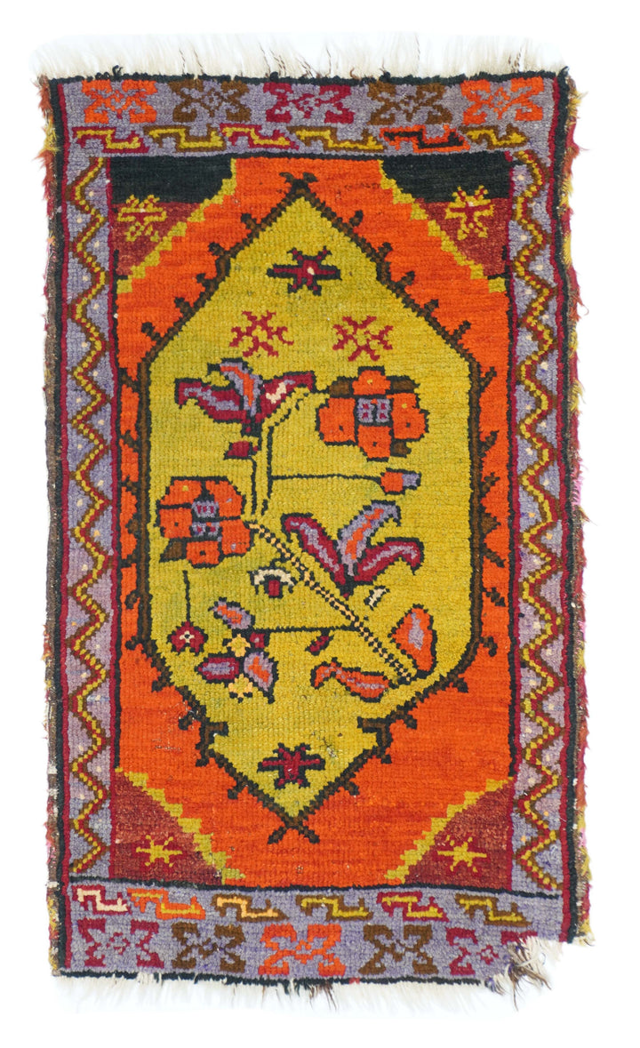 Vintage Oushak Rug 1'10'' x 3'2''