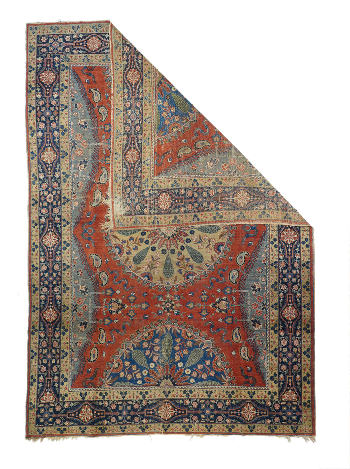 Antique Tabriz Rug 7'4'' x 10'6''