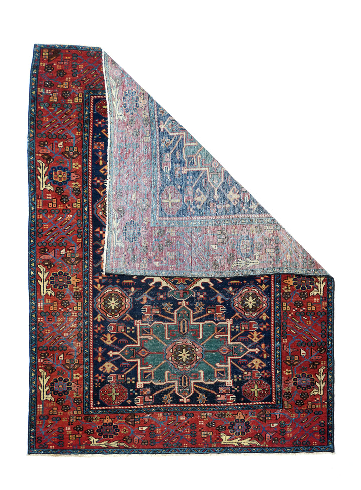 Antique Karajeh Rug 4'10'' x 6'3''