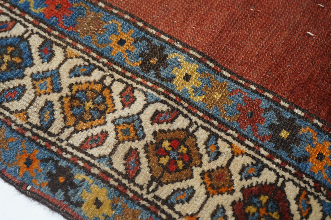 Antique Hamedan Rug 4'1'' x 5'7''