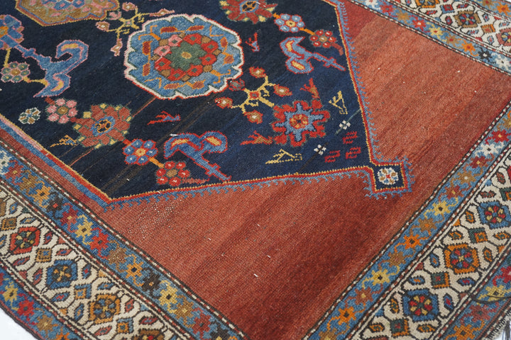 Antique Hamedan Rug 4'1'' x 5'7''