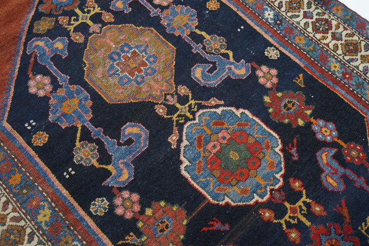 Antique Hamedan Rug 4'1'' x 5'7''