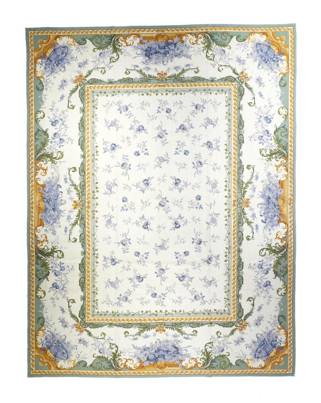 French Aubusson Design Rug 9' x 12'