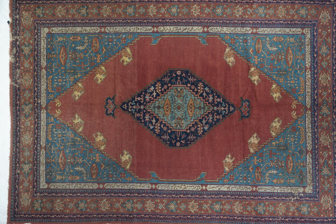 Antique Turkish (Serapi/Bakshayesh Design) Rug 7'0" x 10'0"