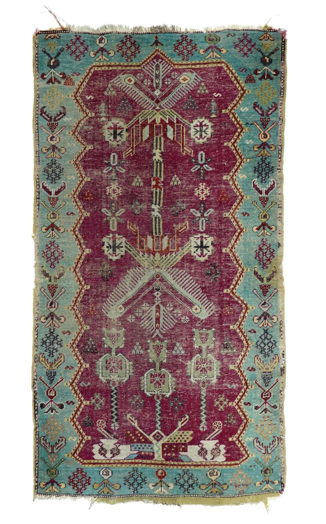 Antique Karabagh Rug 3'1'' x 5'8''