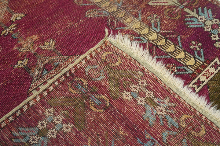 Antique Oushak Rug 3'5'' x 5'4''