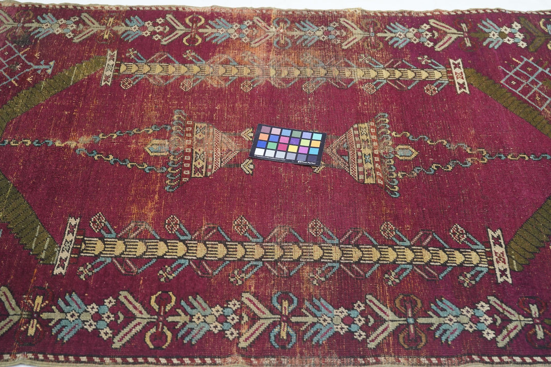 Antique Oushak Rug 3'5'' x 5'4''