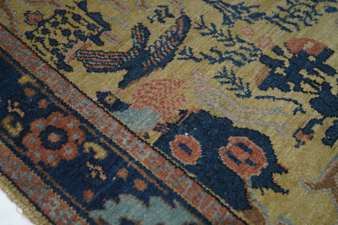 Antique Senneh -One Of Pair Rug 3'1" x 4'8"