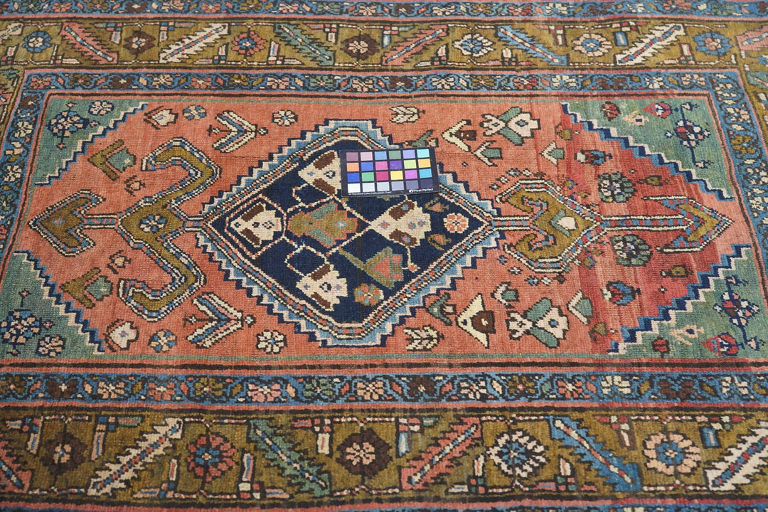 Antique Persian Heriz Rug 3'9'' x 5'1''