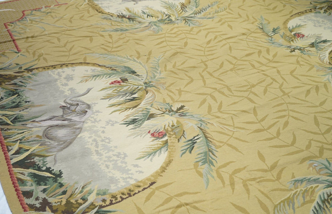 French Aubusson Design Rug 10' x 14'