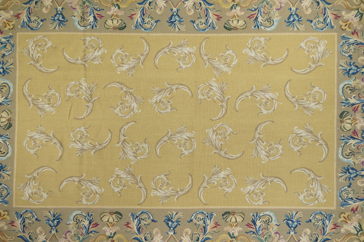 Aubusson Rug 5'10'' x 9'0"