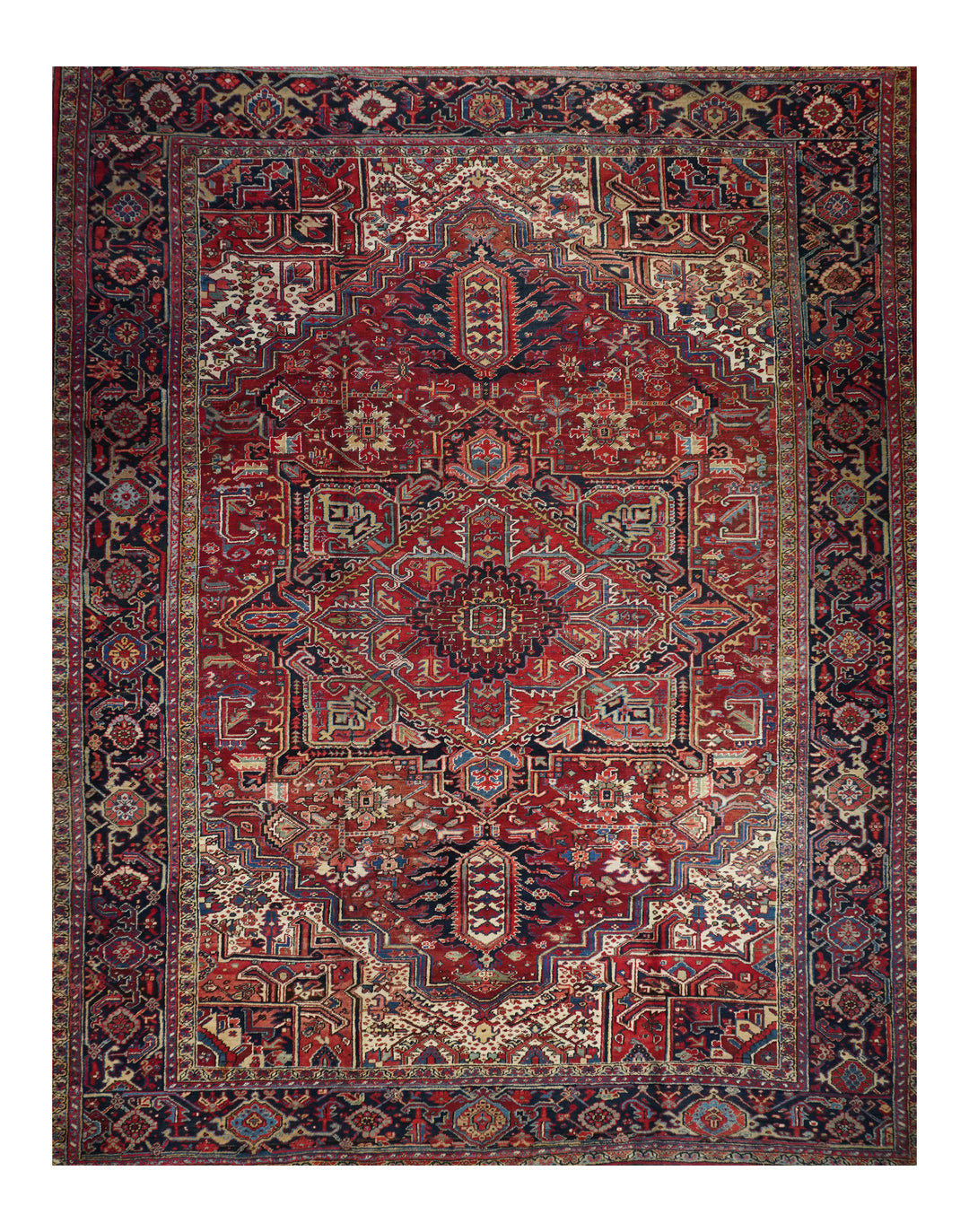 Vintage Heriz Rug 11'6'' x 14'6''