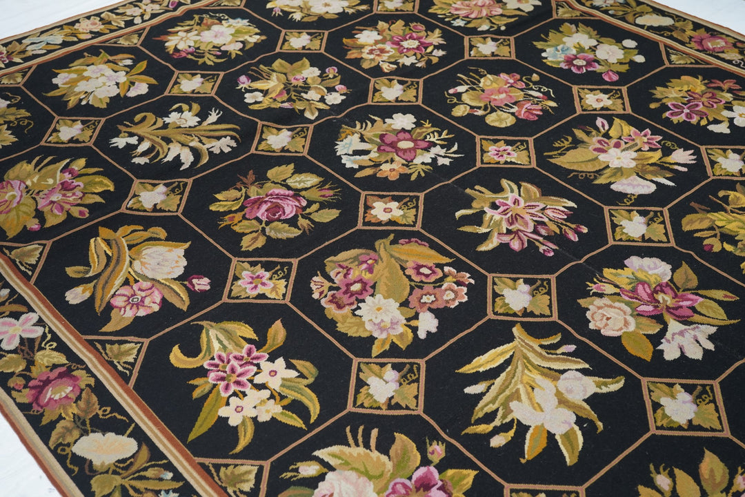 Aubusson Rug 8'0" x 10'1''