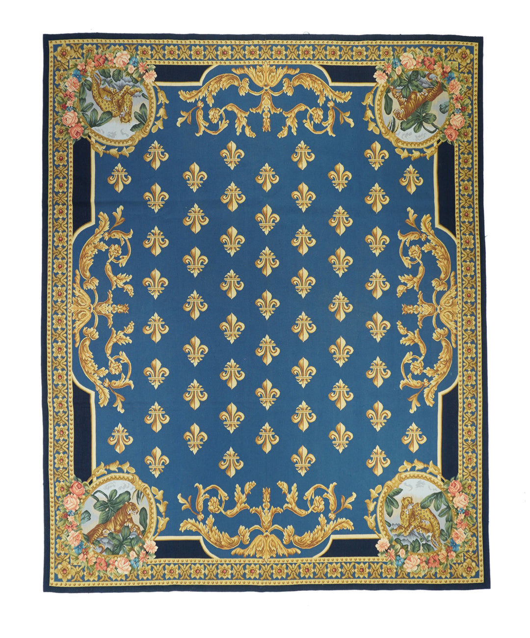 French Aubusson Design Rug 8'1'' x 10'2''