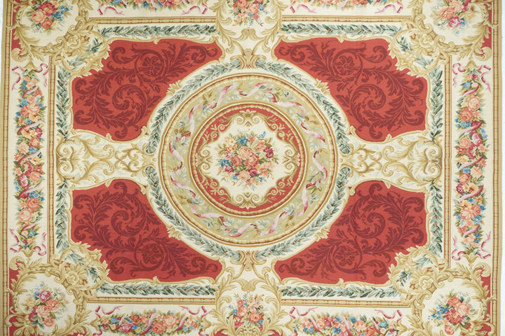 Aubusson Rug 7'5'' x 9'7''