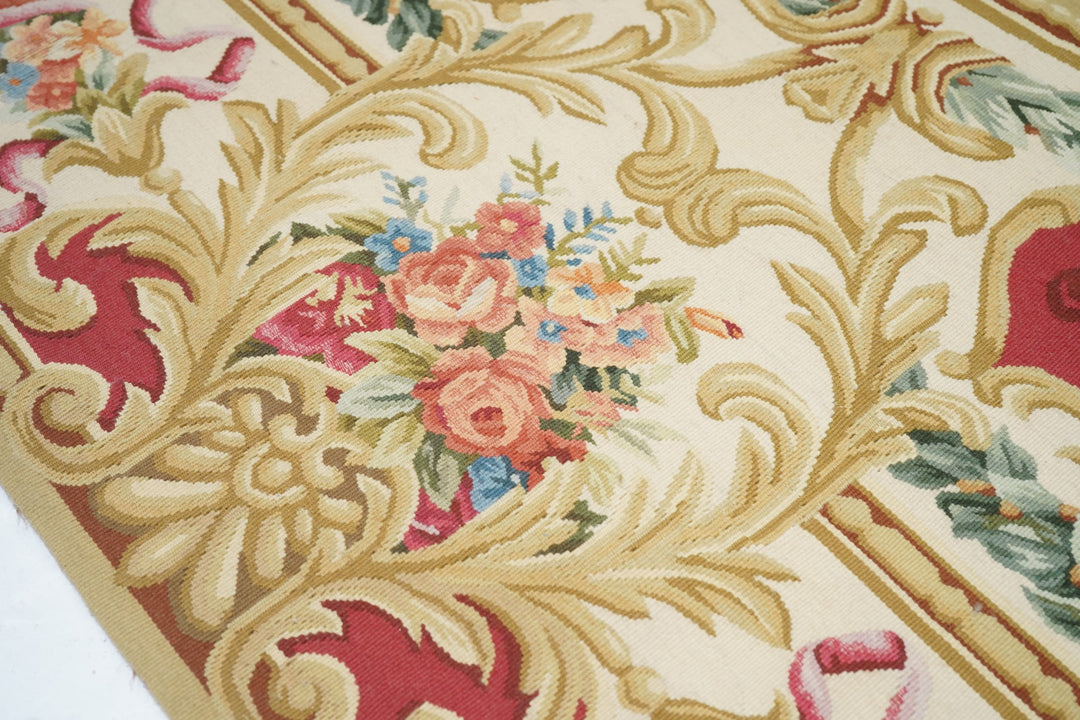 Aubusson Rug 7'5'' x 9'7''