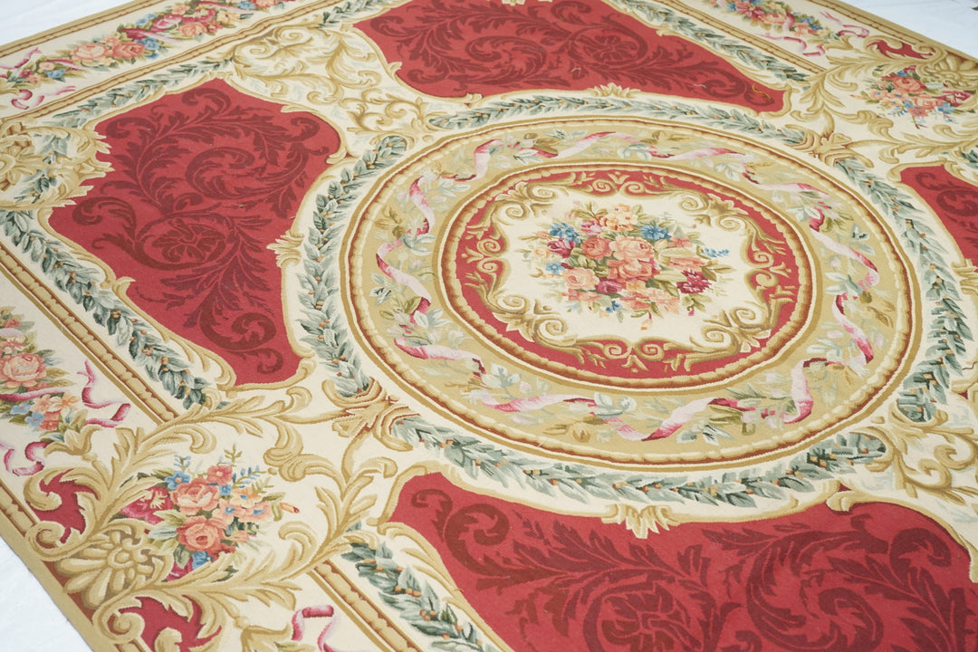 Aubusson Rug 7'5'' x 9'7''