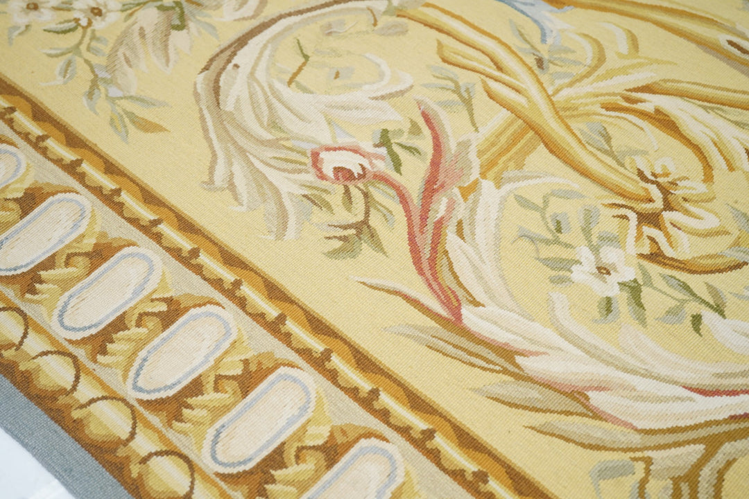 Aubusson Rug 7'10'' x 10'2''