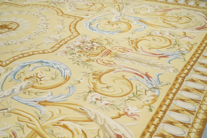 Aubusson Rug 7'10'' x 10'2''