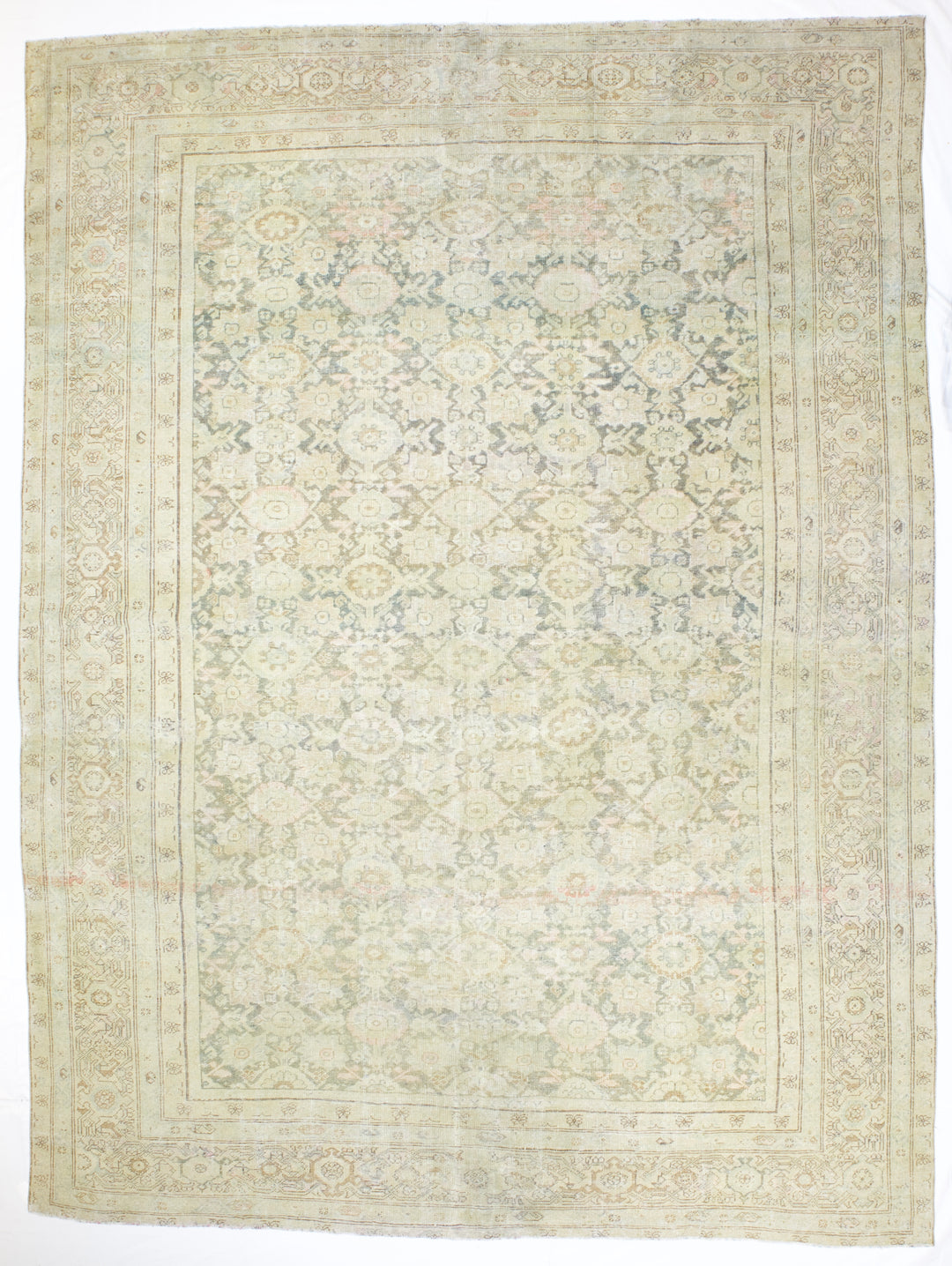 Antique Persian Sultanabad Mahal Rug 10’5" x 14’1”