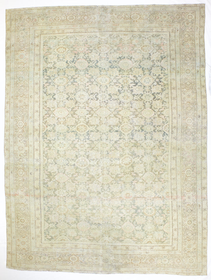 Antique Persian Sultanabad Mahal Rug 10’5" x 14’1”