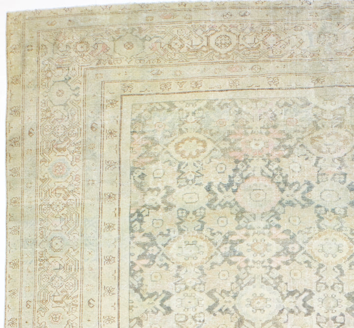 Antique Persian Sultanabad Mahal Rug 10’5" x 14’1”