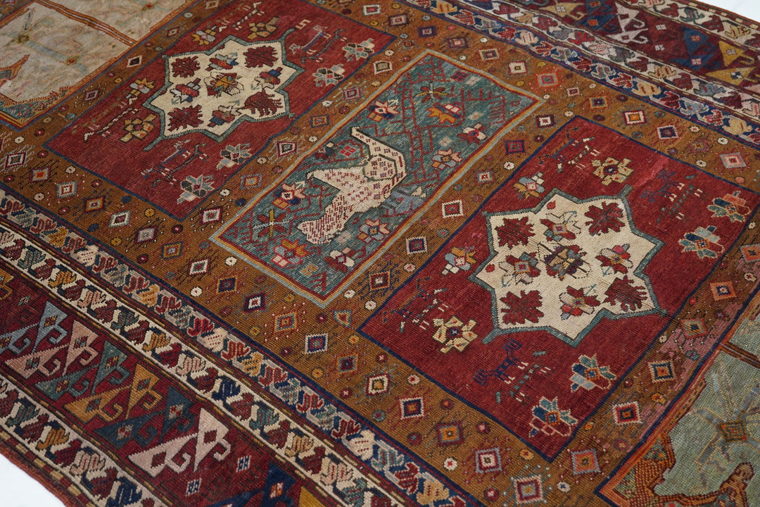 Antique Kazak Rug 5'10'' x 13'8''