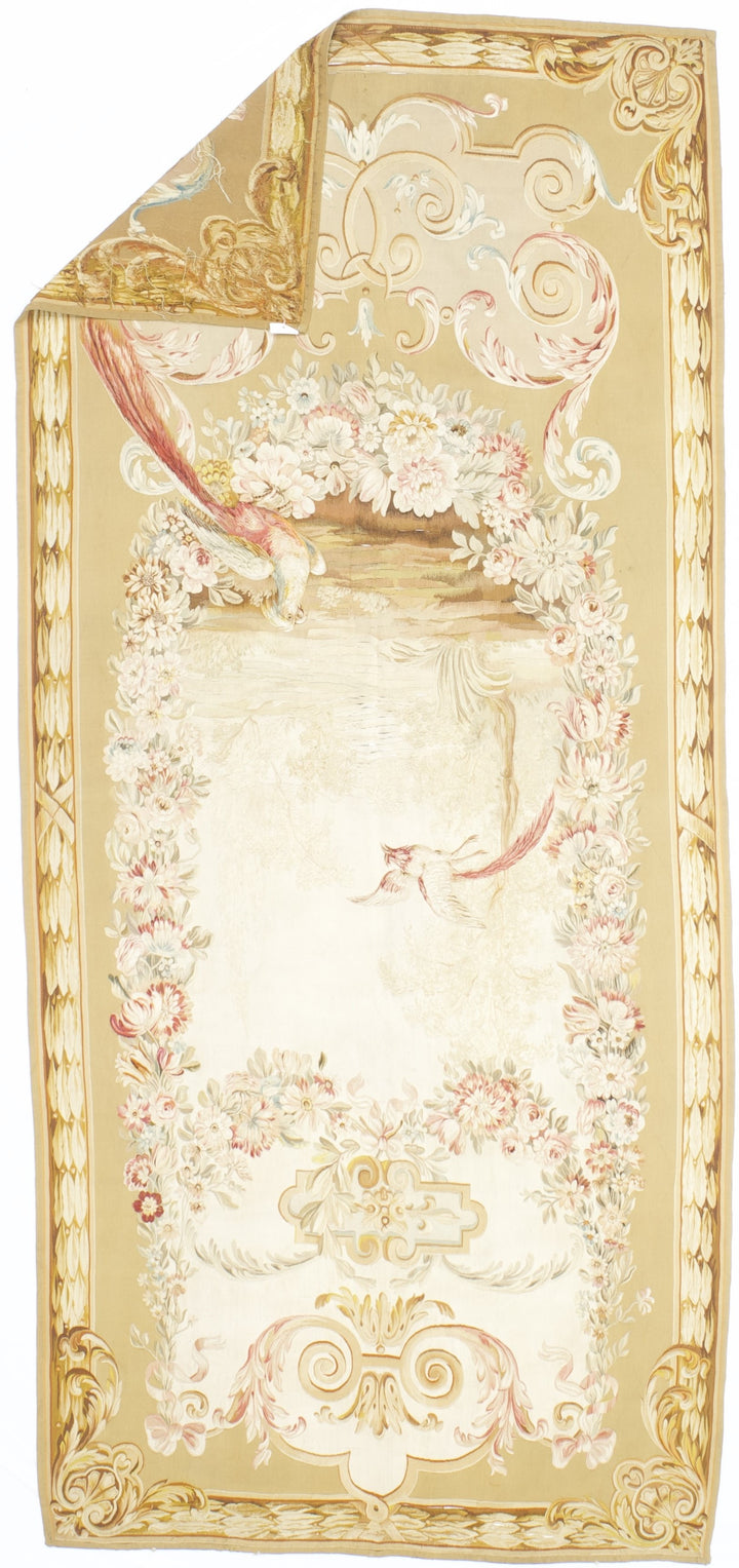 Antique French Tapestry 4'7'' x 10'3''