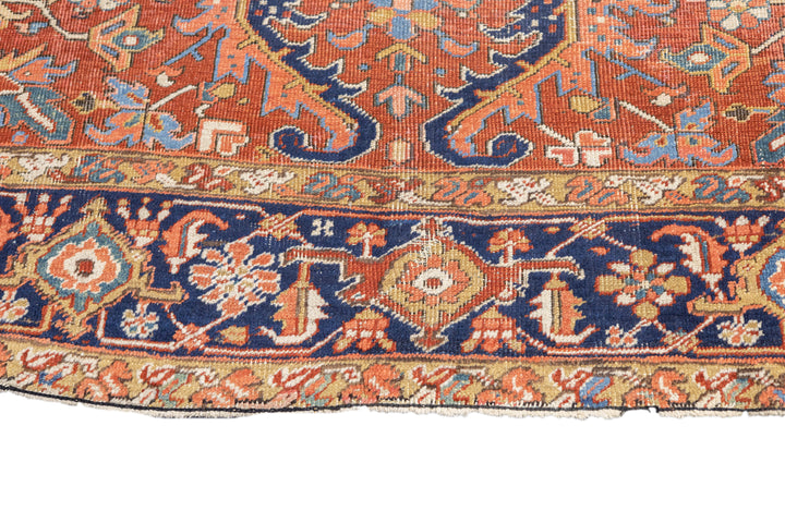 Antique Heriz Rug 9'2'' x 12'2''